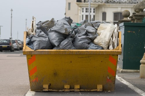 Business waste collection services in Yeading office environment