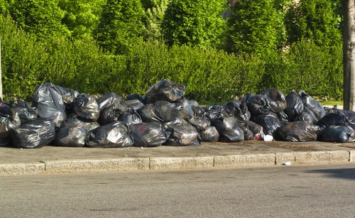 Different types of builders waste materials